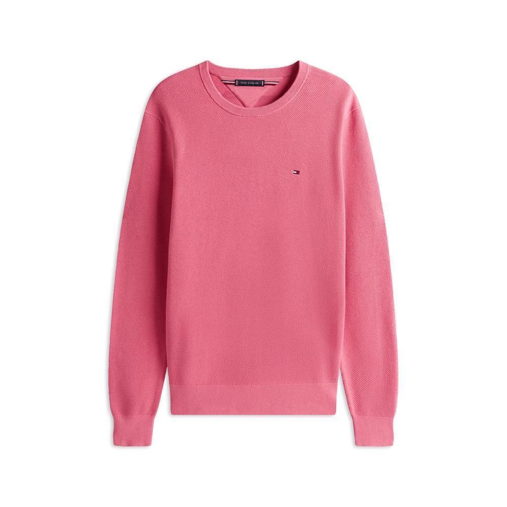 Tommy Hilfiger Waffle Knit Crew Neck Jumper